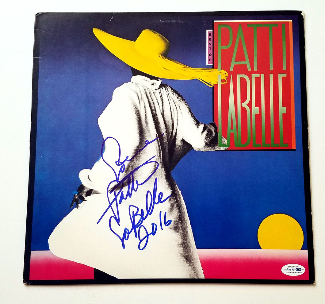 Patti LaBelle Autographed Signed Best Of Album LP