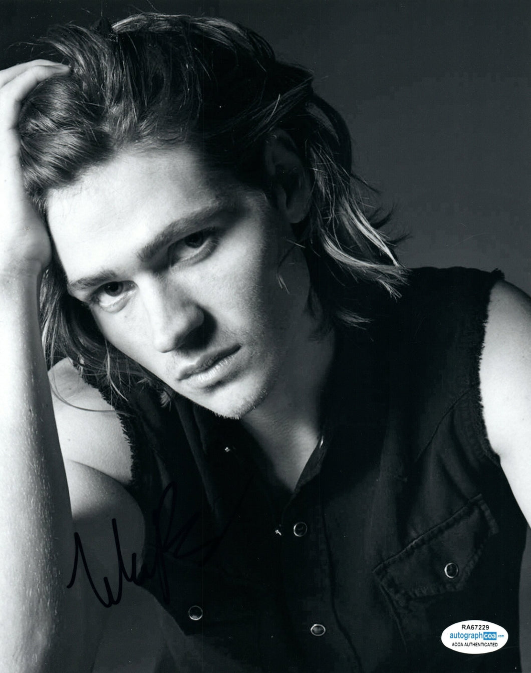 Will Peltz Autographed Signed 8x10 Photo Male Fashion Model Gay Interest