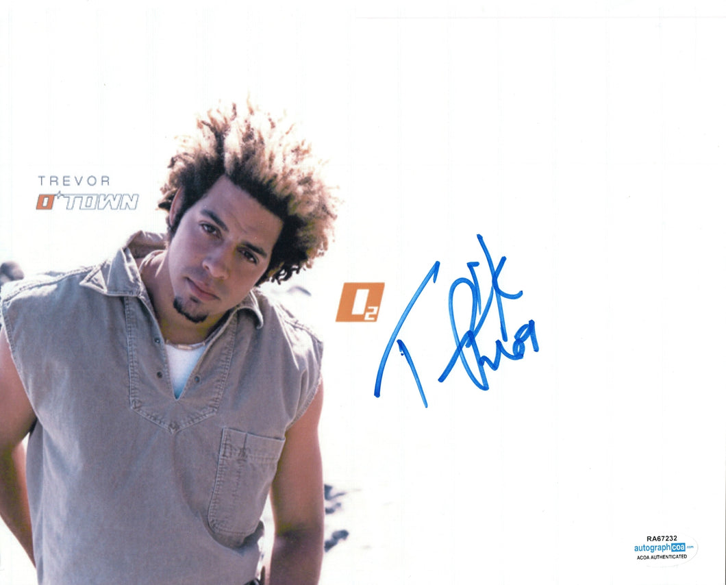 O-Town Trevor Penick Autographed Signed 8x10 Photo
