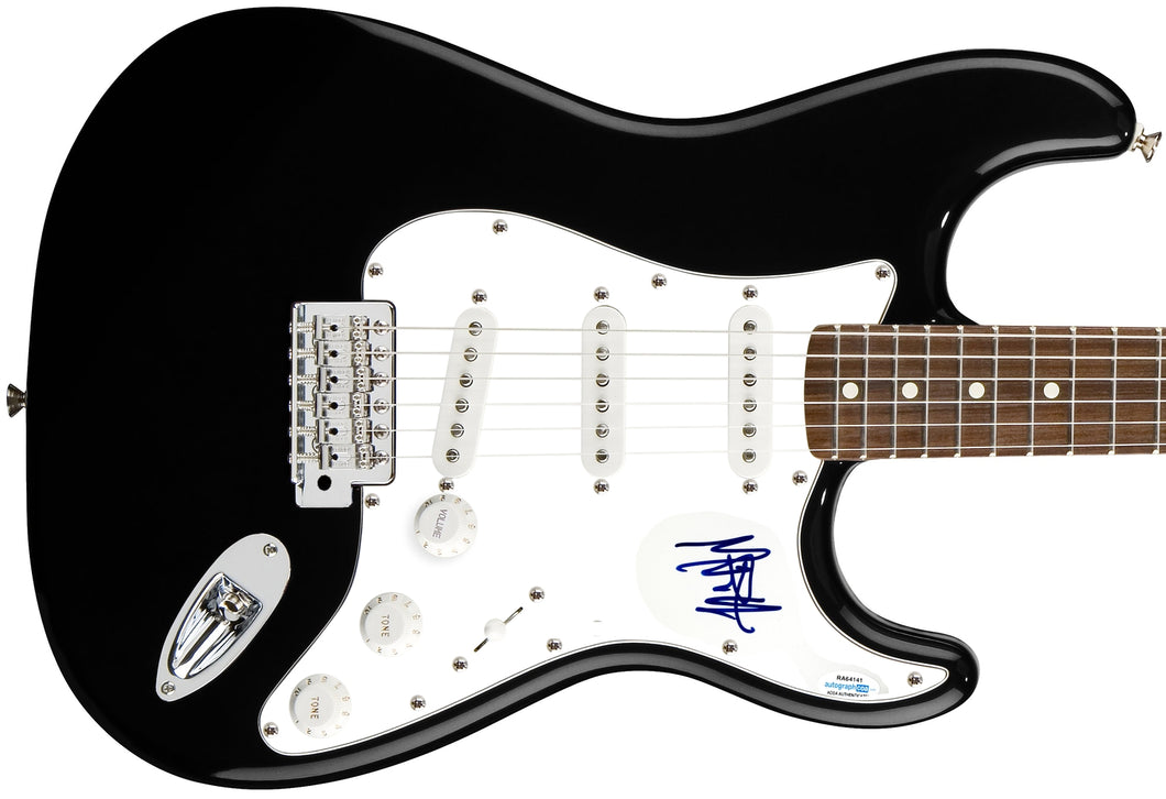 Michael Pitt Autographed Signed Guitar Hedwig