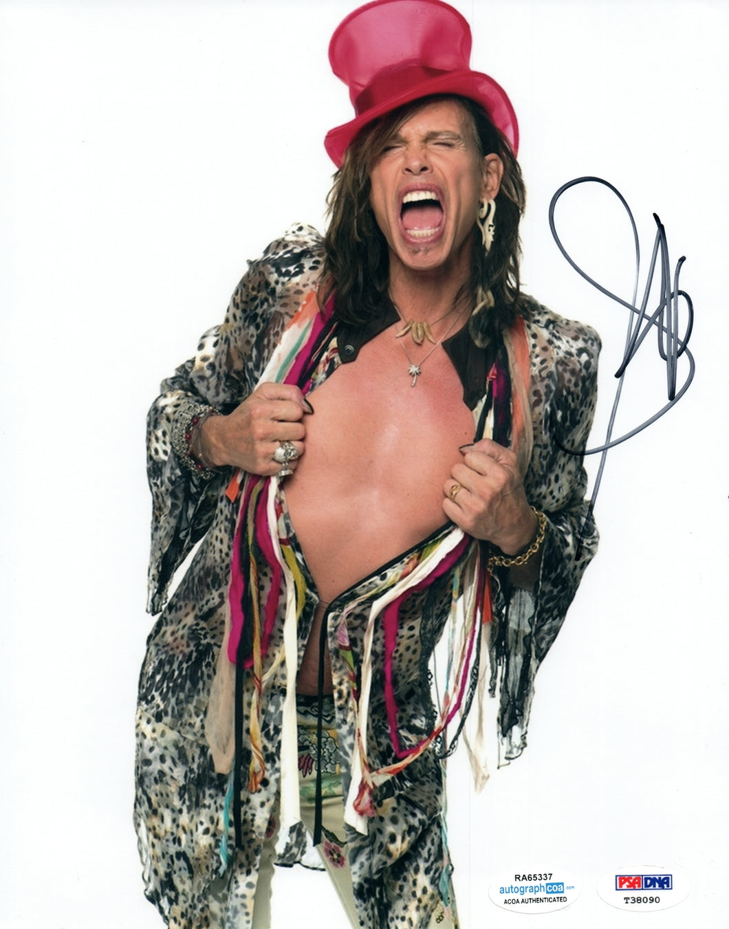 Steven Tyler Signed Autographed 8x10 Photo