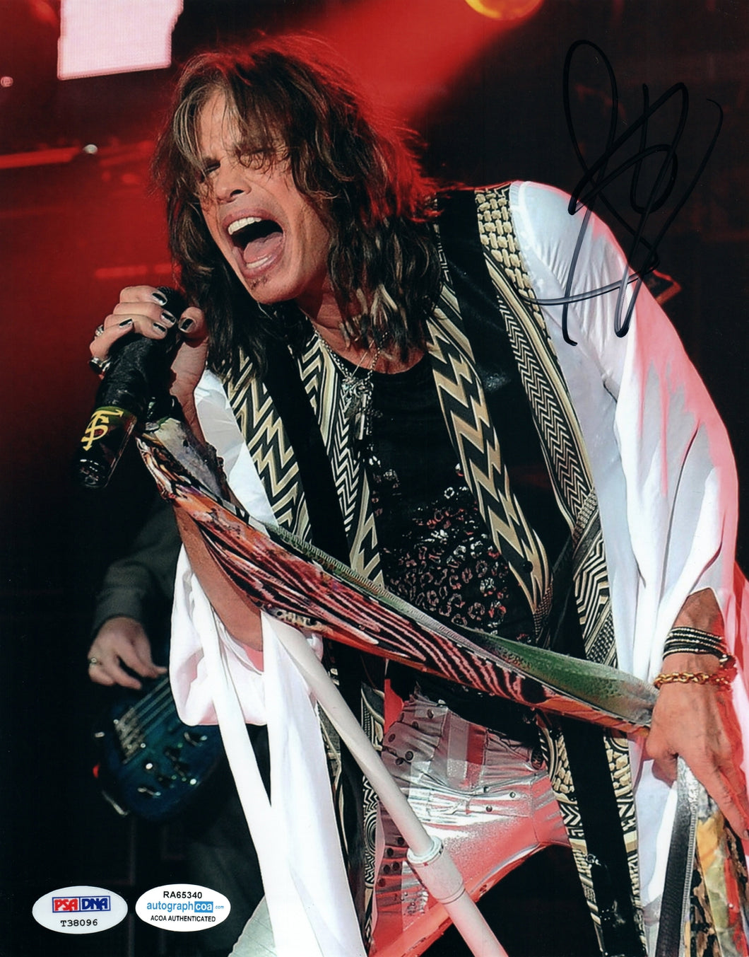 Steven Tyler Aerosmith Autographed Signed 8x10 Photo