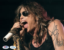 Load image into Gallery viewer, Steven Tyler Autographed Signed 8x10 Singing Photo
