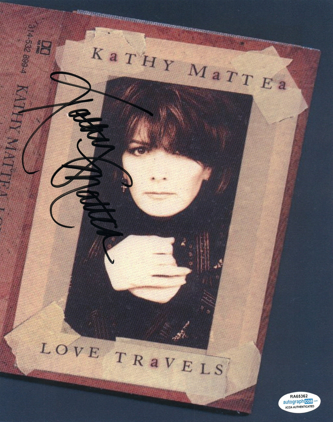 Kathy Mattea Autographed Signed 8x10 Love Travels Photo