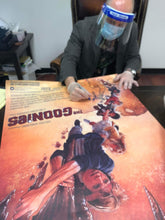 Load image into Gallery viewer, Jeff Cohen Autographed The Goonies Chunk 27x40 Movie Poster Exact Proof ACOA
