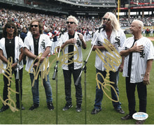 Load image into Gallery viewer, REO Speedwagon Autographed Signed 8x10 Band Photo 4 signatures
