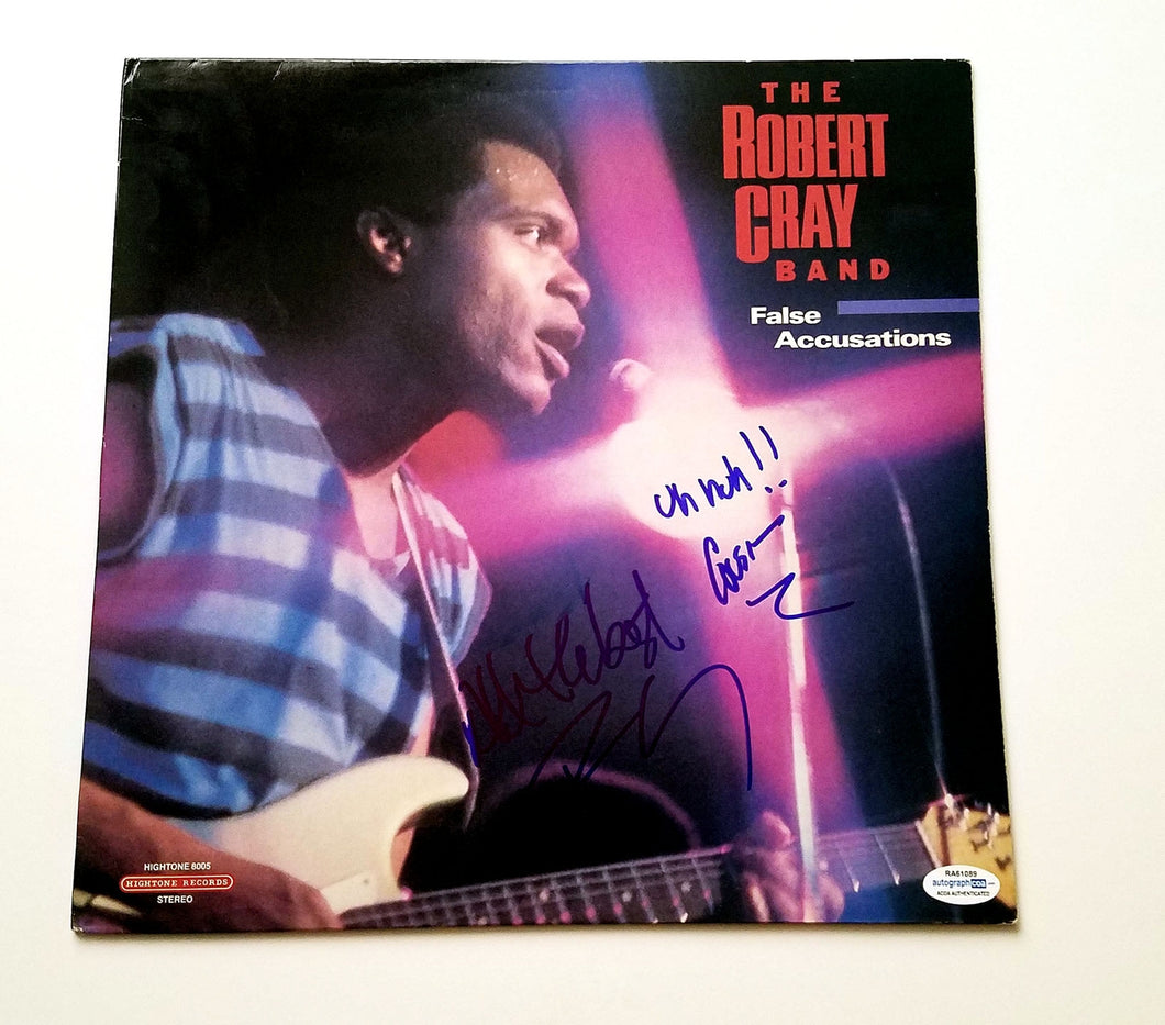 Robert Cray Autographed Signed Album LP