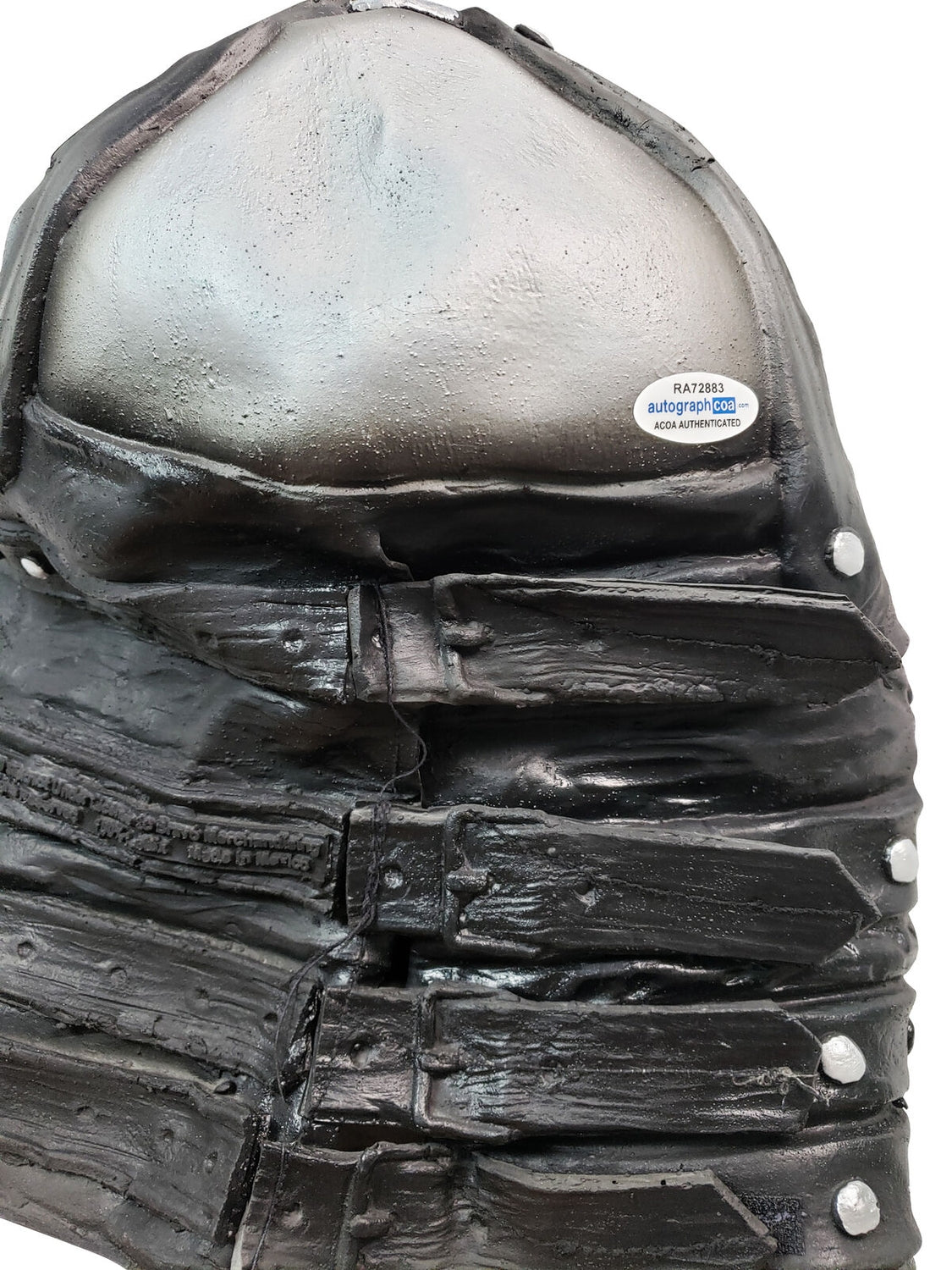 Slipknot Clown Autographed Signed Mask Shawn Crahan