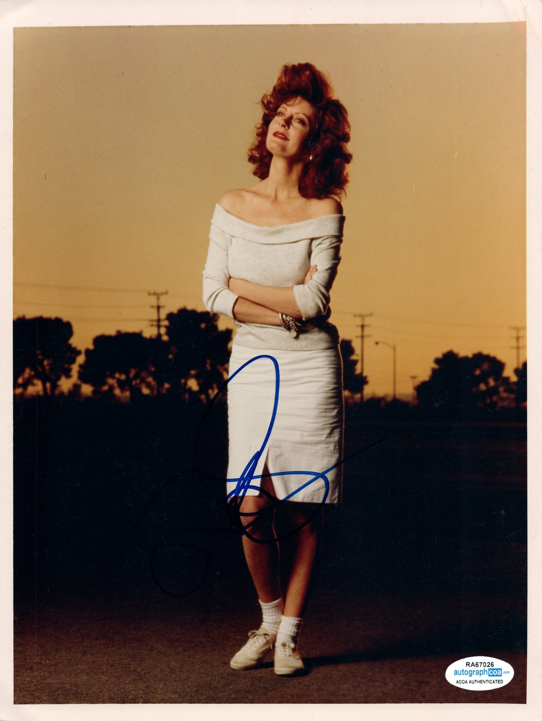 Susan Sarandon Autographed Signed 8x10 Photo