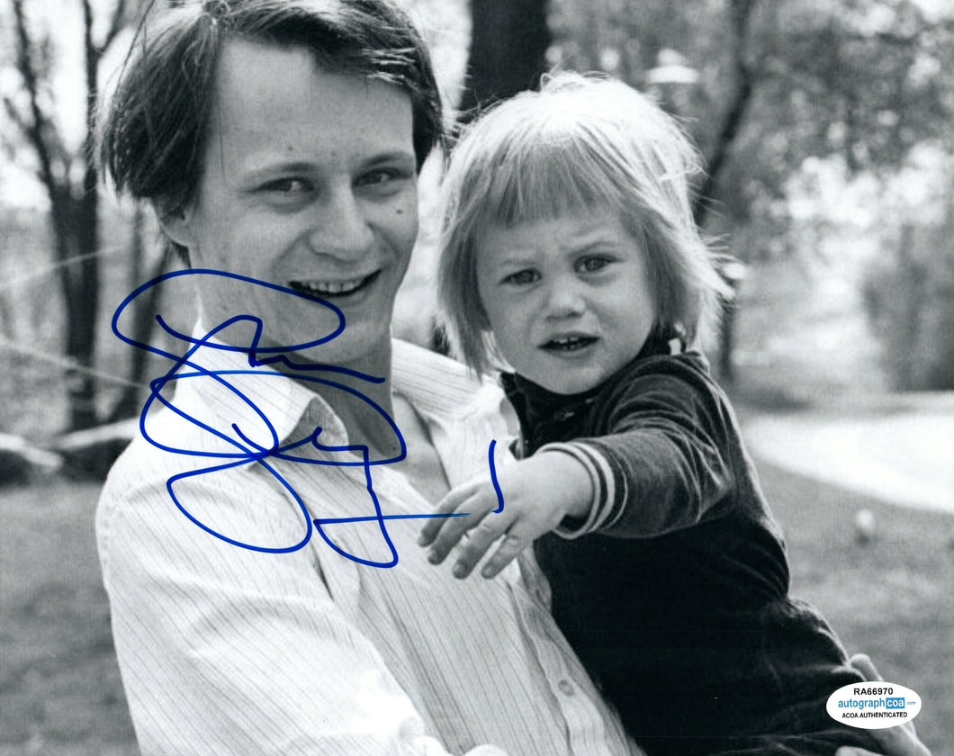 Stellan Skarsgard Autographed Signed 8x10 Photo with Son Alexander