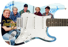 Load image into Gallery viewer, The Beach Boys Autographed Signed Band Smiling Photo Graphics Fender Guitar
