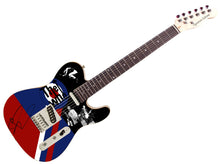 Load image into Gallery viewer, Pete Townshend Autographed The Who Live Photo Graphics Guitar ACOA
