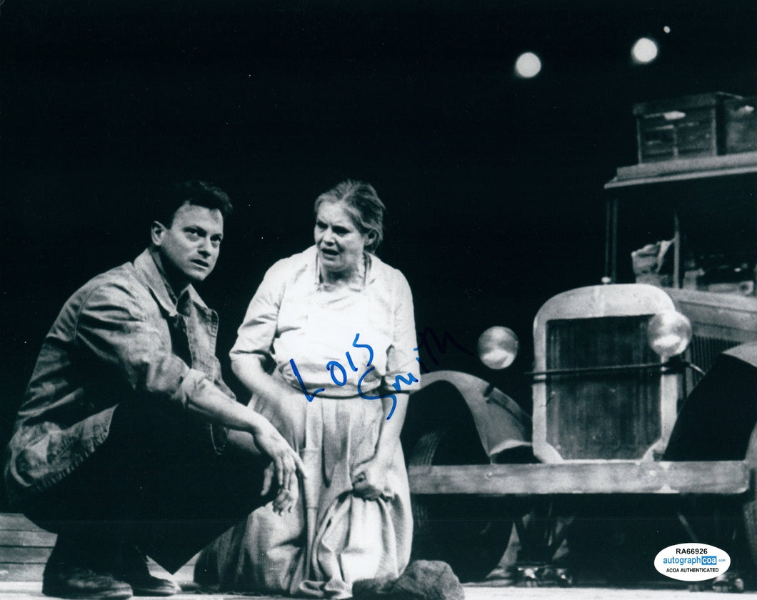 Lois Smith Autographed Signed 8x10 Photo Grapes of Wrath Broadway