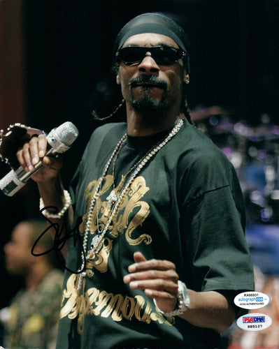 Snoop Dogg Autographed Signed 8x10 Photo Rap