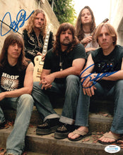 Load image into Gallery viewer, Tesla Jeff Keith plus Autographed Signed 8x10 Rock Band Photo

