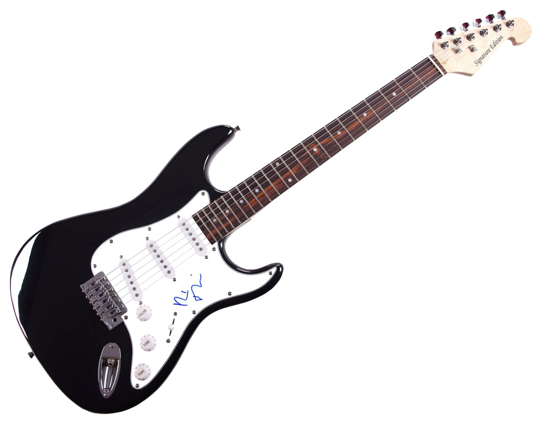 Robin Thicke Autographed Signed Guitar