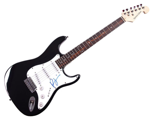 Robin Thicke Autographed Signed Guitar