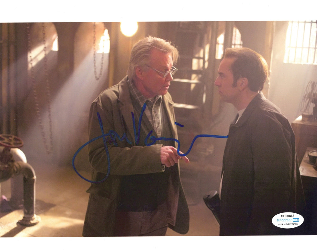 Jon Voight National Treasure w Nic Cage Autographed Signed 8x10 Photo