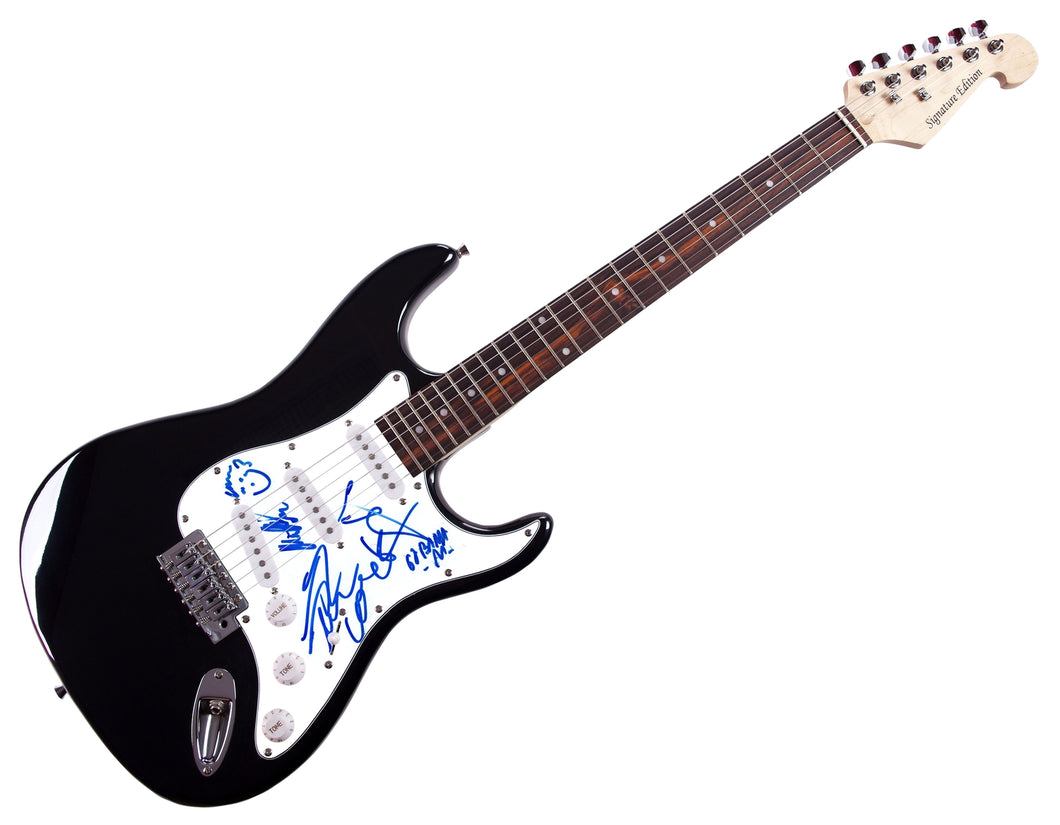 TK Webb & Band Autographed Signed Guitar