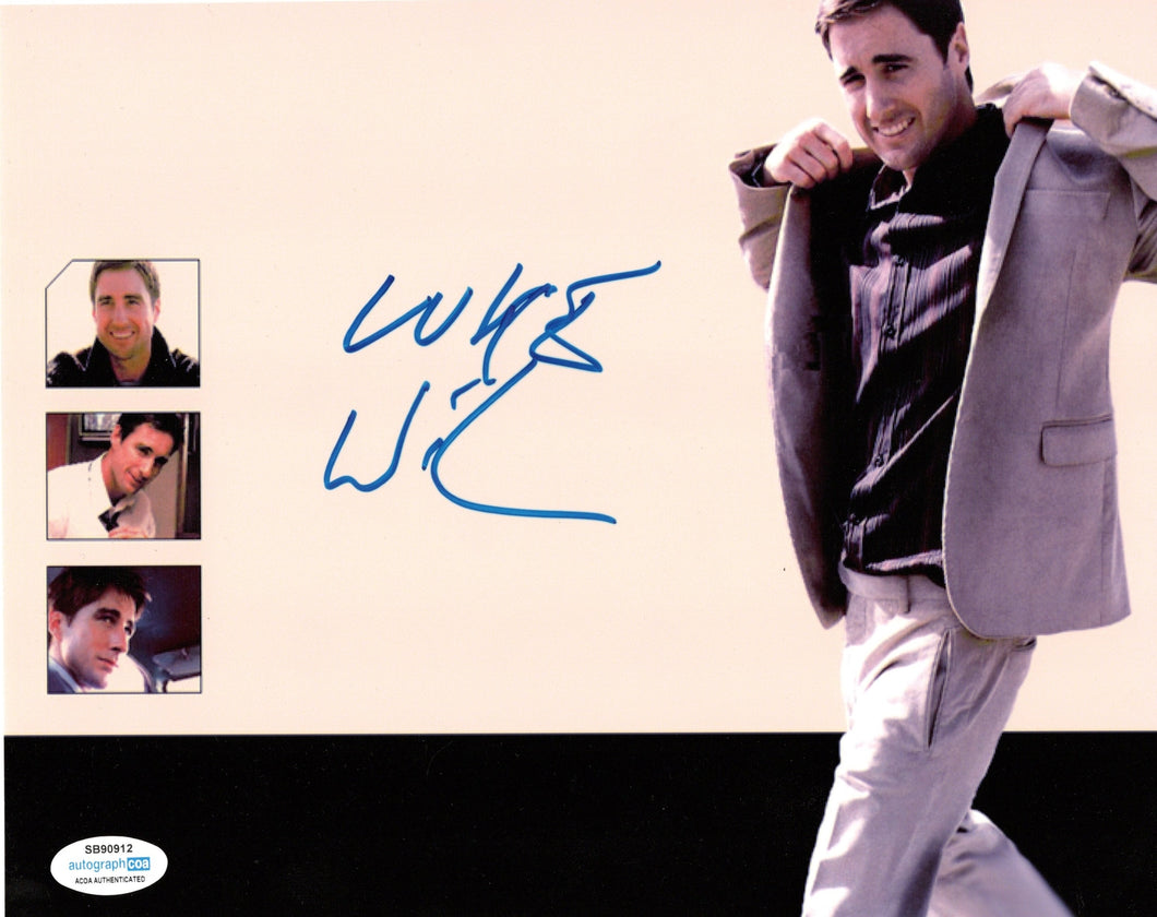 Luke Wilson Autographed Signed 8x10 Collage Photo