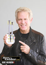 Load image into Gallery viewer, The Eagles Don Felder Signed Gibson DoubleNeck Signed Axe Heaven Mini Guitar
