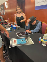 Load image into Gallery viewer, Jaws Cast x9 Autographed Signed 12x18 Canvas Poster ACOA Exact Video Proof ACOA
